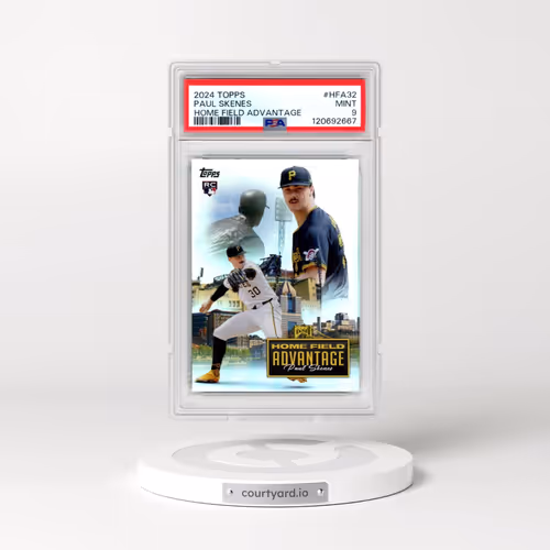 2024 Topps Home Field Advantage #HFA32 Paul Skenes - Update (PSA 9 MINT)