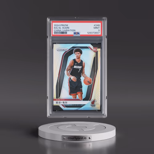 2024 Panini Prizm #248 Kel'El Ware - China Variation (PSA 9 MINT)