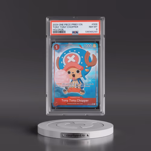 2024 One Piece PRB01-Premium Booster -One Piece Card the Best #006 Tony Tony Chopper - Holofoil (PSA
