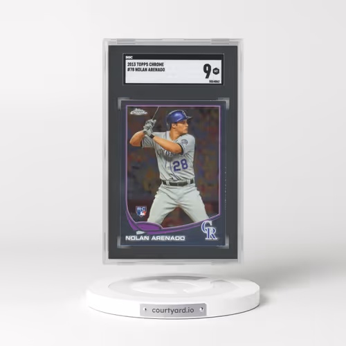 2013 Topps Chrome #78 Nolan Arenado (SGC 9 MINT)