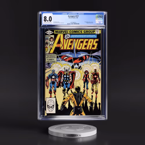 Avengers #217 CGC 8.0 Off-white to White Pages (Marvel Comics, 3/82) - Universal