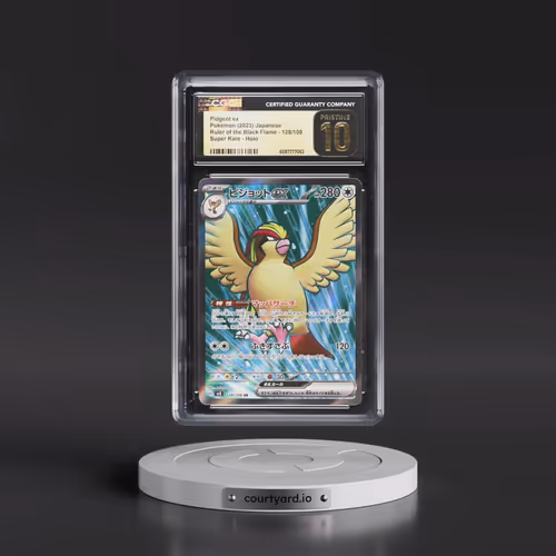 2023 Ruler of the Black Flame #128/108 Pidgeot ex - Super Rare Holo (CGC 10 PRISTINE)