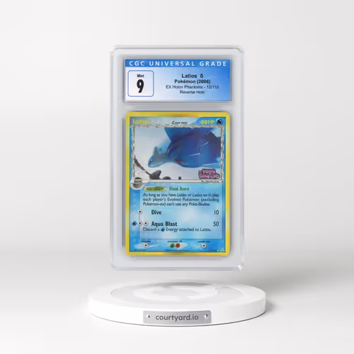 2006 EX Holon Phantoms #12/110 Latios δ - Reverse Holo (CGC 9 MINT)