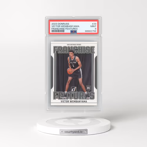 2023 Panini Donruss Franchise Features #29 Victor Wembanyama (PSA 9 MINT)