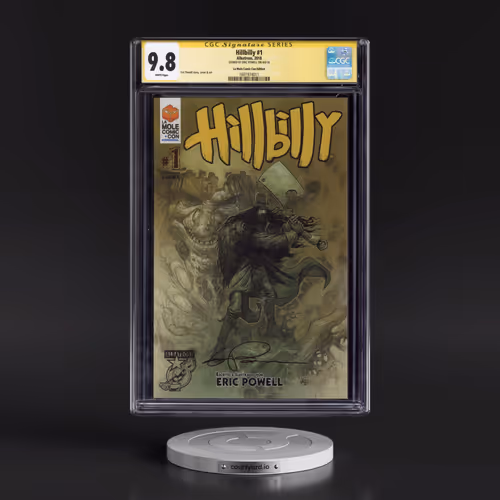 Hillbilly #1 CGC 9.8 White Pages (Albatross, 2018) - Signature Series La Mole Comic Con Edition