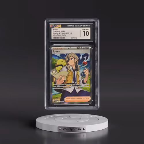 2023 Scarlet & Violet #235/198 Arven - Ultra Rare Holo (CGC 10 GEM MINT)