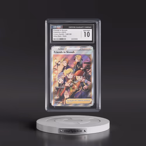 2023 Crown Zenith #149/159 Friends in Sinnoh - Ultra Rare Holo (CGC 10 GEM MINT)