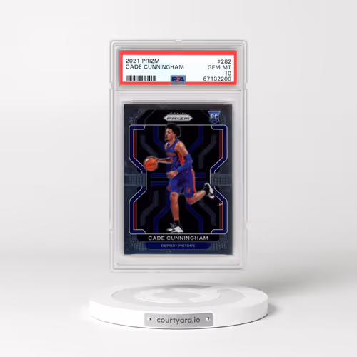 2021 Panini Prizm #282 Cade Cunningham (PSA 10 GEM MINT)