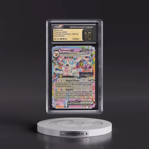 2024 Prismatic Evolutions - PRE EN #041/131 Sylveon ex - Surprise Box (Prismatic Evolutions Stamp) (
