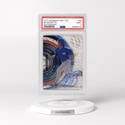 2017 Bowman High Tek #BB Bo Bichette - Autograph (PSA 9 MINT)