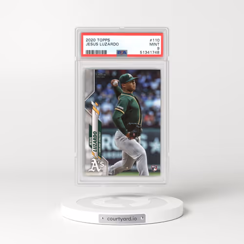 2020 Topps #110 Jesus Luzardo (PSA 9 MINT)