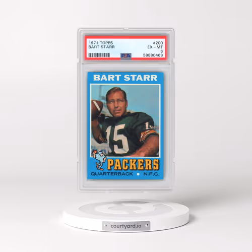1971 Topps #200 Bart Starr (PSA 6 EX-MT)