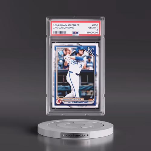 2024 Bowman Draft #BD8 Jac Caglianone (PSA 10 GEM MINT)