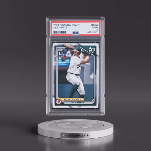 2024 Bowman Draft #BD56 Nick Kurtz (PSA 9 MINT)