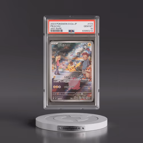 2023 Pokémon Sv2a-Pokémon 151 #173 Pikachu - Art Rare (PSA 10 GEM MINT)