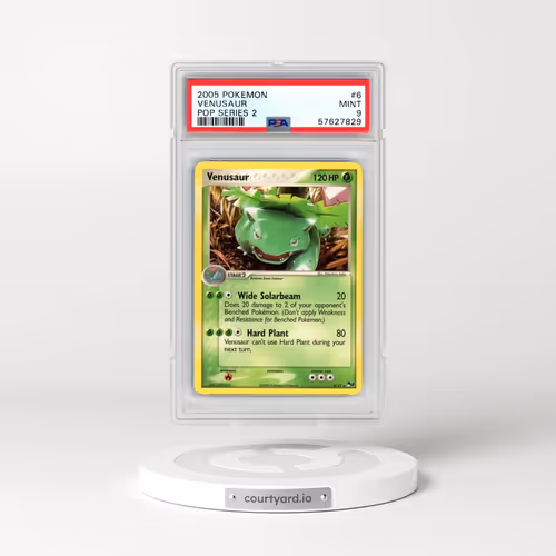 2005 Pokémon Pop Series 2 #6 Venusaur (PSA 9 MINT)