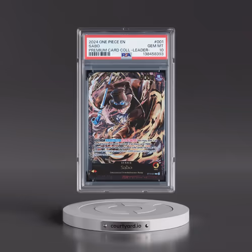 2024 One Piece Premium Card Collection -Leader Collection #001 Sabo (PSA 10 GEM MINT)