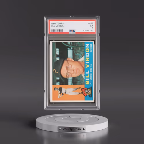 1960 Topps #496 Bill Virdon (PSA 5 EX)