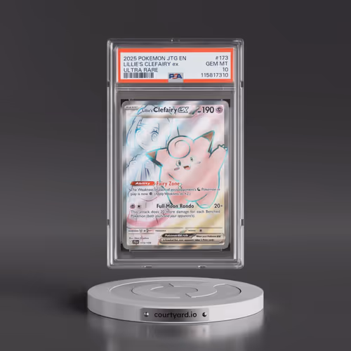 2025 Pokémon Jtg EN-Journey Together #173 Lillie's Clefairy EX - Holo Ultra Rare (PSA 10 GEM MINT)