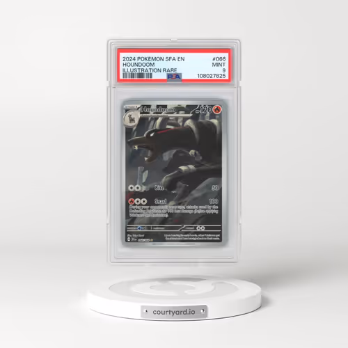 2024 Pokémon Sfa EN-Shrouded Fable #066 Houndoom - Illustration Rare (PSA 9 MINT)