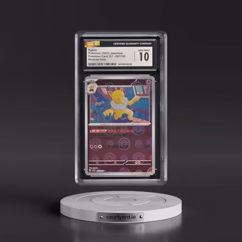 2010 Pokémon Card 151 #097/165 Hypno - Reverse Holo Poké Ball (CGC 10 GEM MINT)