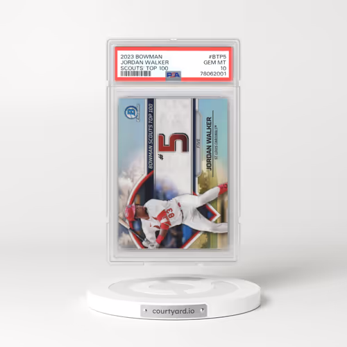 2023 Bowman Scouts' Top 100 #BTP5 Jordan Walker (PSA 10 GEM MINT)