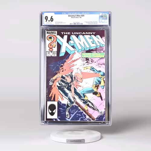 Uncanny X-Men #201 CGC 9.6 Off-white Pages (Marvel Comics, 1/86) - Universal