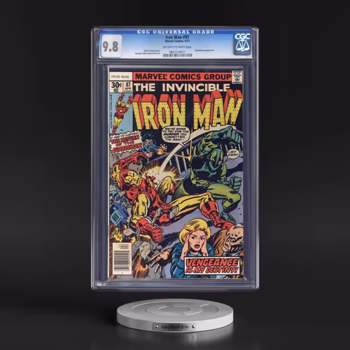 Iron Man #97 CGC 9.8 Off-white to White Pages (Marvel Comics, 4/77) - Universal