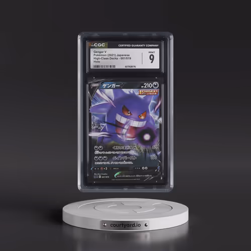 2021 Gengar VMAX High-Class Deck #001/019 Gengar V - Holo (CGC 9 MINT)