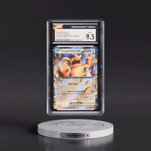 2023 Scarlet & Violet 151 - MEW EN #115/165 Kangaskhan ex (CGC 9.5 MINT+)