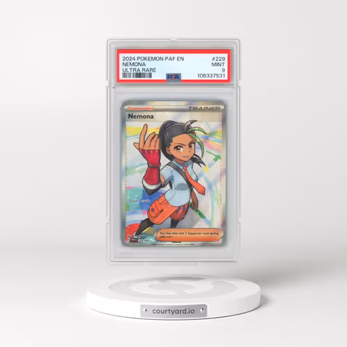 2024 Pokémon Paf EN-Paldean Fates #229 Nemona - Ultra Rare (PSA 9 MINT)