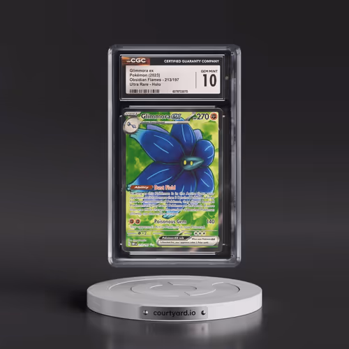 2023 Obsidian Flames - OBF EN #213/197 Glimmora ex - Ultra Rare Holo (CGC 10 GEM MINT)