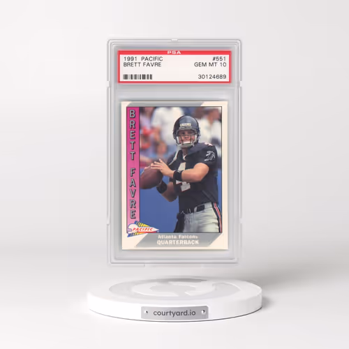 1991 Pacific #551 Brett Favre (PSA 10 GEM MINT)