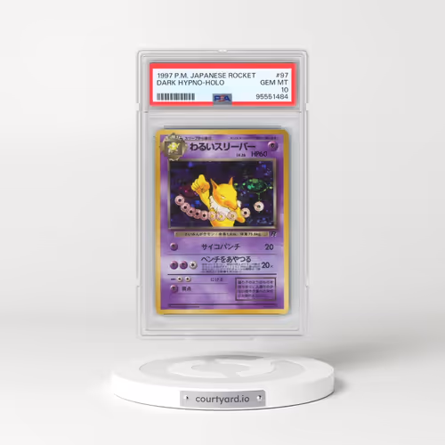 1997 Pokémon Rocket #97 Dark Hypno - Holo (PSA 10 GEM MINT)