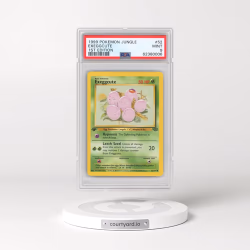 1999 Pokémon Jungle #52 Exeggcute - 1st Edition (PSA 9 MINT)
