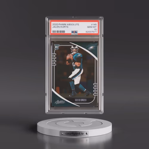 2020 Panini Absolute #145 Jalen Hurts (PSA 10 GEM MINT)