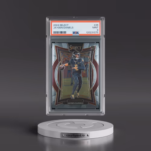 2024 Panini Select #26 Jayden Daniels (PSA 9 MINT)