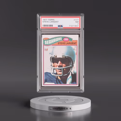 1977 Topps #177 Steve Largent (PSA 7 NM)