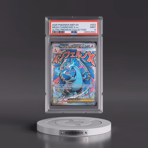 2025 Pokémon Mep EN-Me Black Star Promo #023 Mega Charizard X EX - Holo Mega Charizard X EX Ultra-Pr