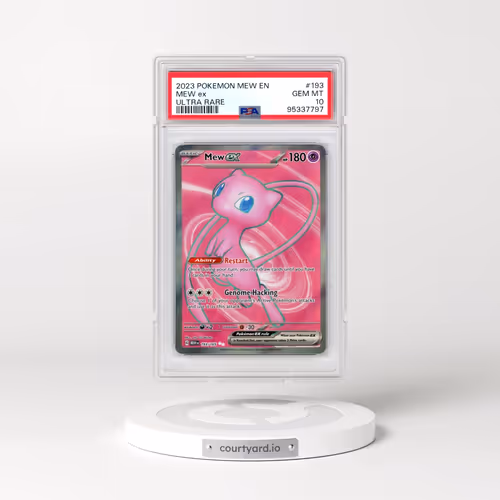 2023 Pokémon Mew EN-151 #193 Mew EX - Holo Ultra Rare (PSA 10 GEM MINT)