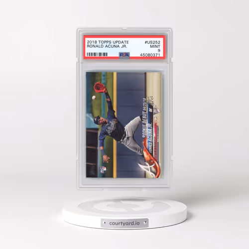 2018 Topps Update #US252 Ronald Acuna Jr. (PSA 9 MINT)