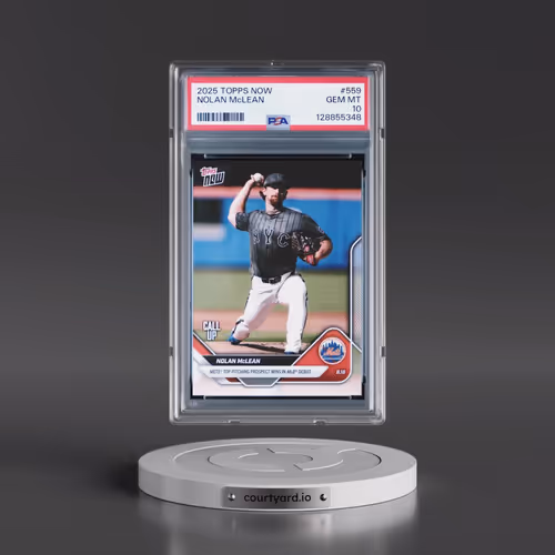 2025 Topps Now #559 Nolan McLean (PSA 10 GEM MINT)