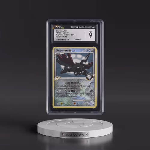 2009 Supreme Victors #83/147 Skarmory FB - Reverse Holo (CGC 9 MINT)