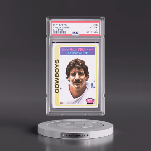 1978 Topps #60 Randy White - All-Pro (PSA 4 VG-EX)