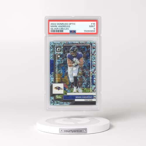 2022 Panini Donruss Optic #16 Mark Andrews - Silver Circles (PSA 9 MINT)