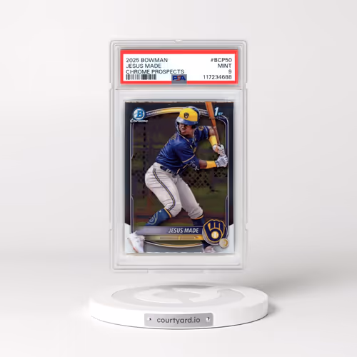 2025 Bowman Chrome Prospects #BCP50 Jesus Made (PSA 9 MINT)