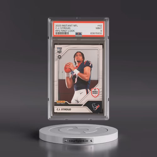 2023 Panini Instant NFL Rps First Look #42 C.J. Stroud (PSA 9 MINT)