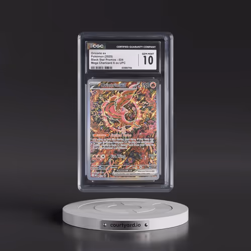 2025 Black Star Promos - Mega Evolution MEP EN #024 Oricorio ex - Mega Charizard X ex Ultra Premium