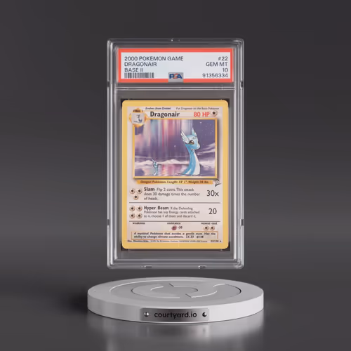 2000 Pokémon Game Base II #22 Dragonair (PSA 10 GEM MINT)