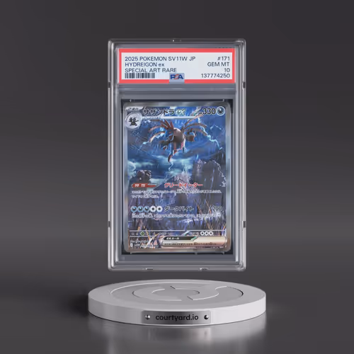 2025 Pokémon Sv11w-White Flare #171 Hydreigon EX - Holo Special Art Rare (PSA 10 GEM MINT)